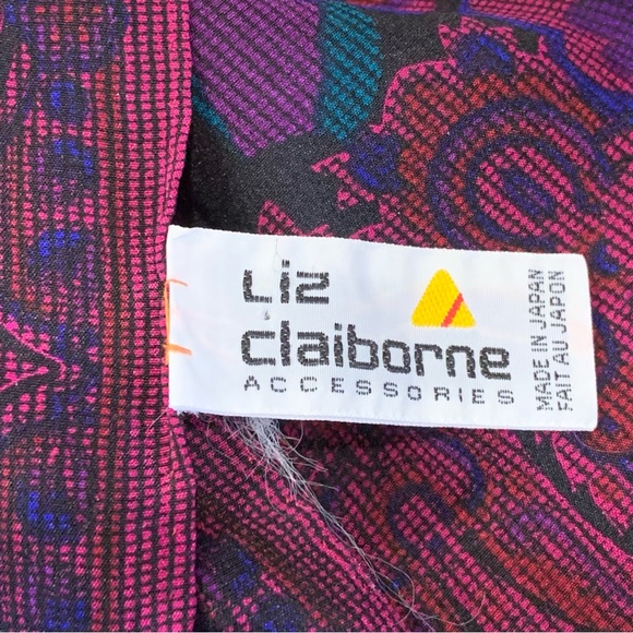 Liz Claiborne Silk Scarf‎ - Picture 4 of 8